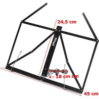 Stagg Desktop Music Stand with bag
