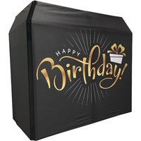 Equinox DJ Booth Lycra Happy Birthday Design