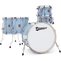 Premier Artist 22" 5pc Heavy Rock Shell Pack Steel Grey