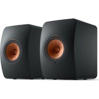 KEF LS50W Wireless II Bookshelf Speakers (Pair) Carbon Black