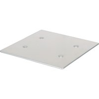 Equinox Quad Steel DecoTruss 300mm Base Plate Silver
