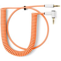 MyVolts Candycords 3.5mm Straight-Angled Coil Cable 65cm Sunset