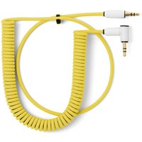 MyVolts Candycords 3.5mm Straight-Angled Coil Cable 65cm Pineapple