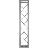 Equinox 1m Quad Steel DecoTruss Silver