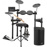 Yamaha DTX432 E-Drum-Kit mit Hocker Sticks und sideKIK-Verstärker