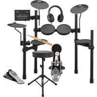 Yamaha DTX452K E-Drum-Kit mit Kopfhörer Drummersitz und Sticks