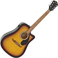 Fender FA-125CE Dreadnought Electro Acoustic Sunburst - Nearly New