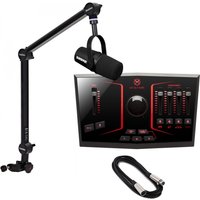 M-AUDIO M-GAME Solo and Shure MV7X Streaming Bundle