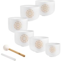 Meinl Sonic Energy Solfeggio Crystal Singing Bowl Set