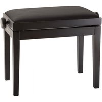 K&M 13960 Piano Bench Velvet Matte Black
