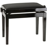 K&M 13961 Piano Bench Velvet Gloss Black
