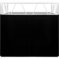 Headliner Indio DJ Booth Scrim Black