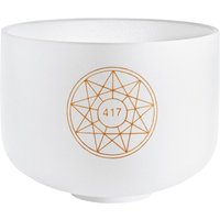 Meinl Solfeggio Crystal Singing Bowl 10" Re 417 Hz Note G#4