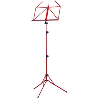K&M 100/5 Music Stand Red