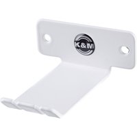 K&M 16311 Headphone Wall Hanger White