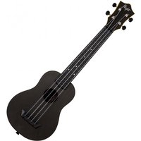 Flight TUSL-35 Travel Long Neck Soprano Ukulele Black