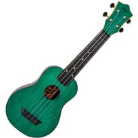 Flight TUS-35 Travel Soprano Ukulele Green