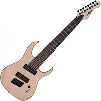 Harlem S 8-Saitige Fächerbundierte Gitarre von Gear4music Natur