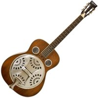Ozark 3515DD Wooden Resonator Guitar Distressed