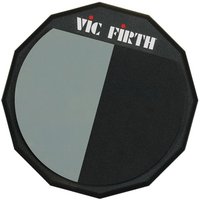 Vic Firth 12 Split Practice Pad with Soft and Hard Rubber