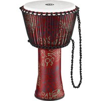 Meinl Travel Series 14 Inch Djembe Synthetic Head Pharaohs Script