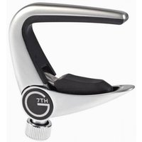 G7th Newport Low Profile Ukulele/Banjo Capo Silver