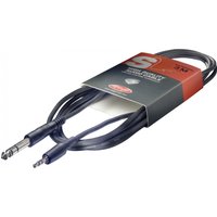 Stagg 3.55mm Stereo to 1/4 Inch Stereo Jack Cable 3m