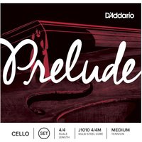 DAddario Prelude Saiten für Cello in 4/4-Größe mittlere Spannung