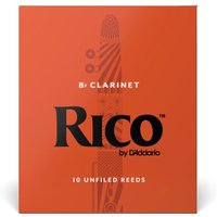 Rico by DAddario Bb Klarinettenblätter 2 (10er Pack)