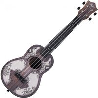 Flight TUC-40 Travel Concert Ukulele Mandala Wood