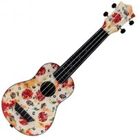 Flight TUS-40 Travel Soprano Ukulele Pizza