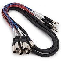 TRS 6.35mm Jack Cable Loom 3m