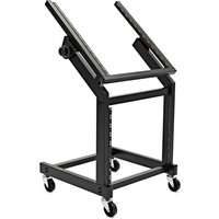 19" 12U & 9U Adjustable Studio Rack Trolley by Gear4music