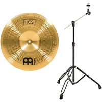 Meinl HCS 16 China Cymbal & Gear4music Boom Arm Stand Black