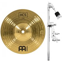 Meinl HCS 8 Splash Cymbal & Gear4music Multiple Grabber Arm