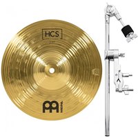 Meinl HCS 10 Splash Cymbal & Gear4music Multiple Grabber Arm