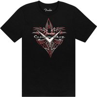 Fender Custom Shop Pinstripe T-Shirt Black S