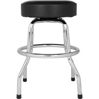 Fender Custom Shop Chevron Logo Barstool Black/Chrome 30"