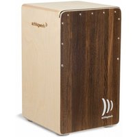 Schlagwerk Cajon 2inOne Dark Oak Soft Touch