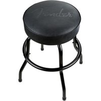 Fender Embossed Black Logo Barstool Black/Black 30"