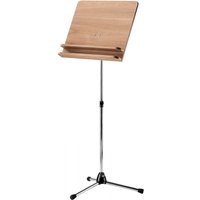 K&M 118/3 Orchestra Music Stand Walnut