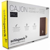 Schlagwerk Cajon Assembly Kit Pro Wenge Large