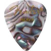 Fender Premium Celluloid 351 Shape Picks Heavy Abalone Pack of 12