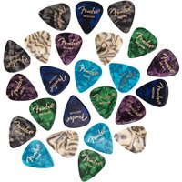 Fender 351 Shape Premium Picks Multi-Colour Pack of 24