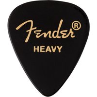 Fender Classic Celluloid Picks Black 351 Shape Heavy Pack of 12