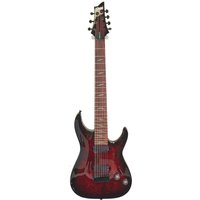 Schecter Omen Elite-7 Black Cherry Burst - Ex Demo