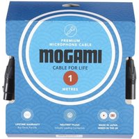 Mogami XLR(F) - XLR(M) Mikrofonkabel 1m