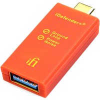 iFi iDefender+ USB Ground Loop Isolator USB-C to USB-A