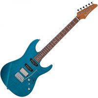 Ibanez MMN1 Martin Miller Signature Transparent Aqua Blue