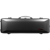 BAM 2018XL Hightech Oblong Violin Case Silver Carbon